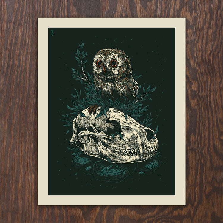 Something in the Woods Screen Print