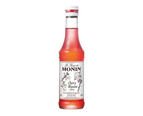 The delicious Monin syrup also comes in the Cherry Blossom flavor.