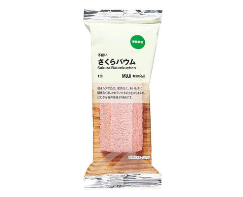 Muji Japan Sakura Baumkuchen Cake