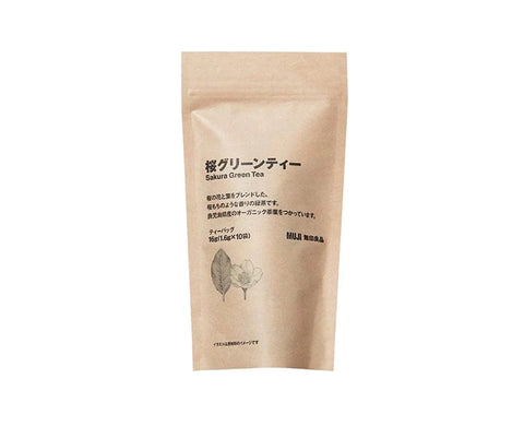 Muji Japan Sakura Green Tea Bags