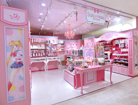 An official Sailor Moon Store, Located in the heart of Harajuku, Tokyo.