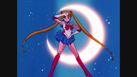 Sailor Moon's First Transformation, "Moon Prism Power, Make Up"