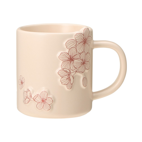 Starbucks Japan Sakura 2024 Flower Mug