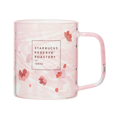 Starbucks Reserve Roastery Tokyo Sakura 2024 Marble Glass Mug