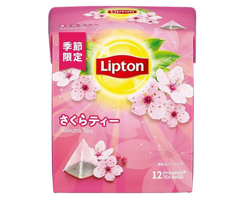 You can try the unique Cherry Blossom flavor with the Lipton Sakura Tea.