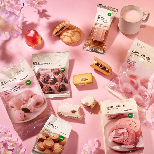 Muji releases a wide range of Sakura-flavored products each year.