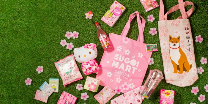 Sugoi Mart's best seller Lucky Bag: the seasonal Sakura Lucky Bag