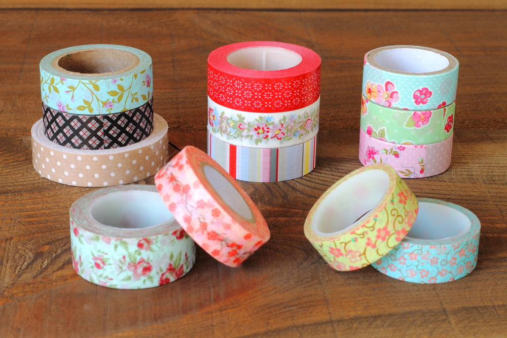 Washi tape is a decorative tape, traditional from Japan.