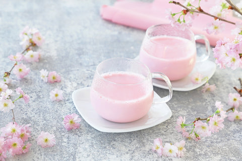 Sakura latte