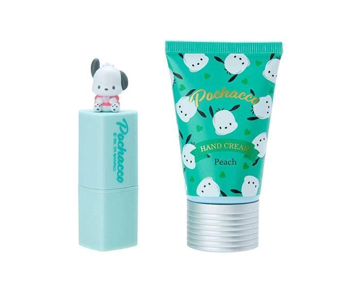 Pochacco Lip Balm & Hand Cream Set (Heart) — Sugoi Mart - Sugoi Mart