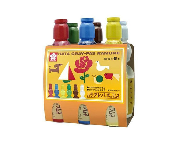Crayon Ramune Soda (6 Bottles)
