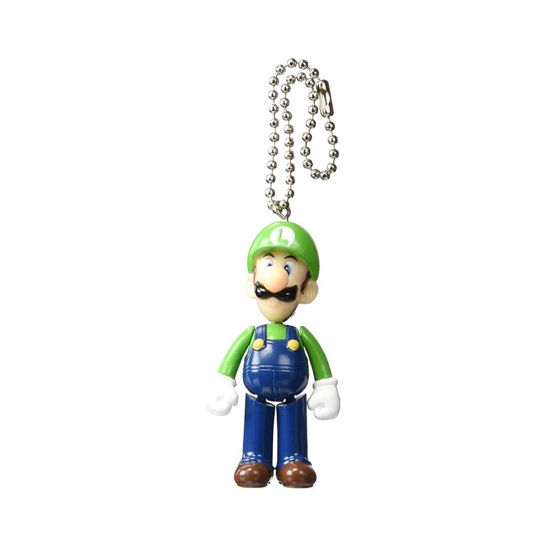 Super Mario Swing Mascot Ver. 2 Luigi Keychain — Sugoi Mart - Sugoi Mart