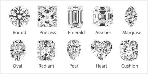 choose diamond stone shape