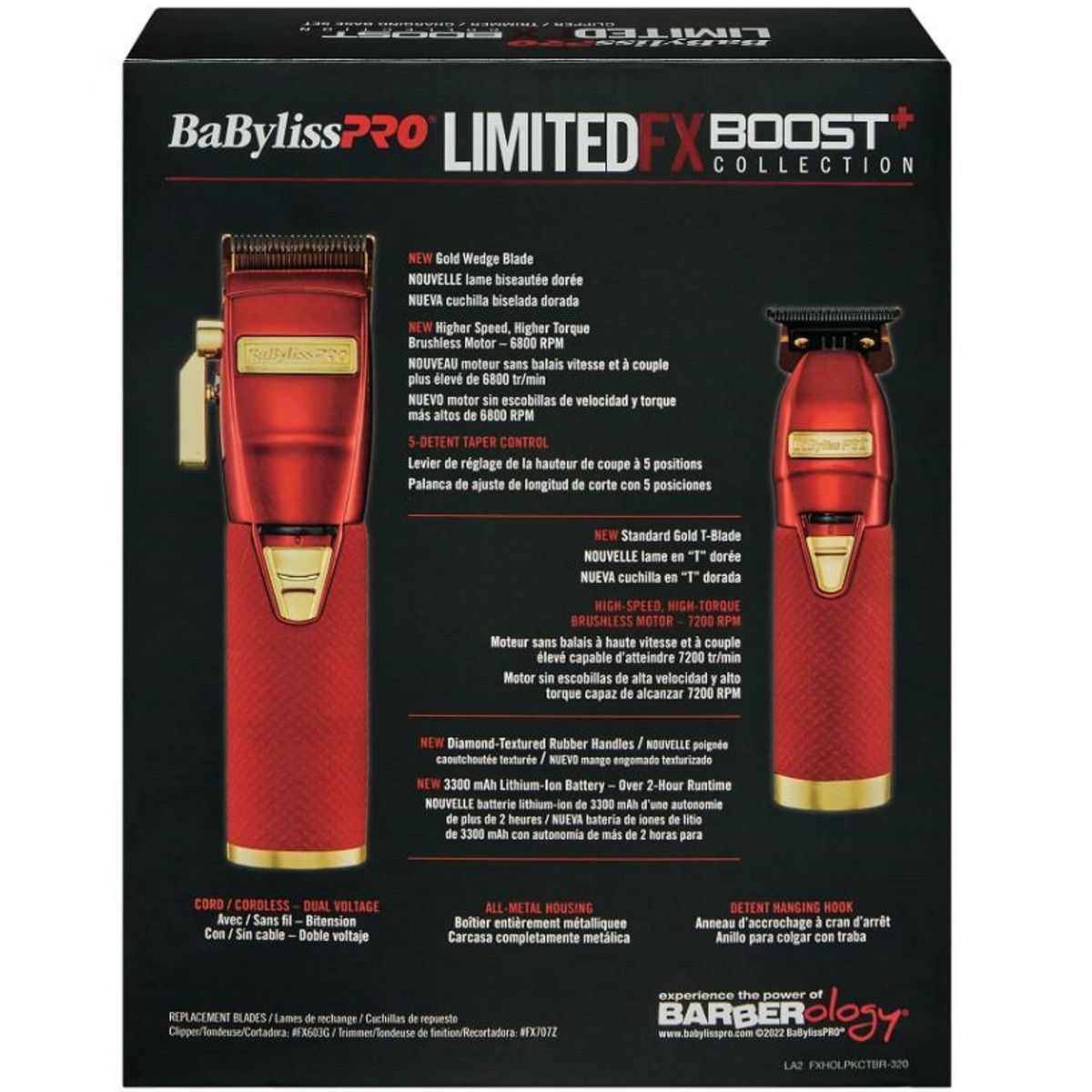 Babyliss Pro FX Boost + RED バリカン レア 希少 www.cicc.ky