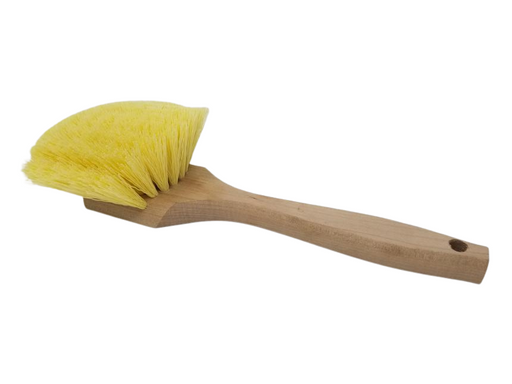 Brush BiLevel 10in Yellow Stiff FlowThru (66-511): Flow-Thru Brushes