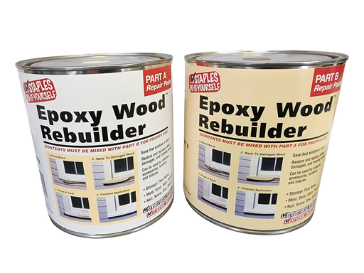 Wood Epoxy Paste Repair Filler Restoration Patch Paintable PC-Woody 12 Oz  New