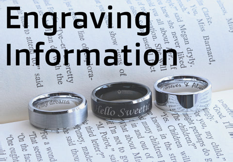 About Ring Engraving - Engraving Information