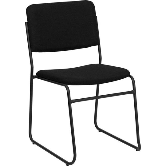 Commercial Fabric Stacking Chair With Sled Base Chairs