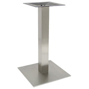 23" Square #304 Grade Stainless Steel Outdoor Table Base