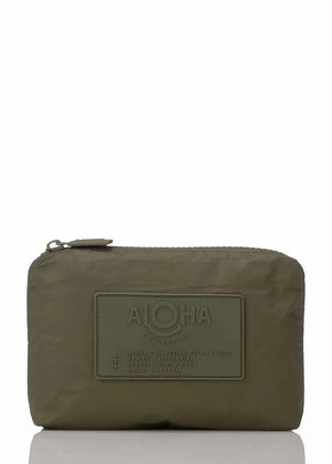 Aloha Mini Pouch Monochrome Olive - Vagabond Apparel Boutique