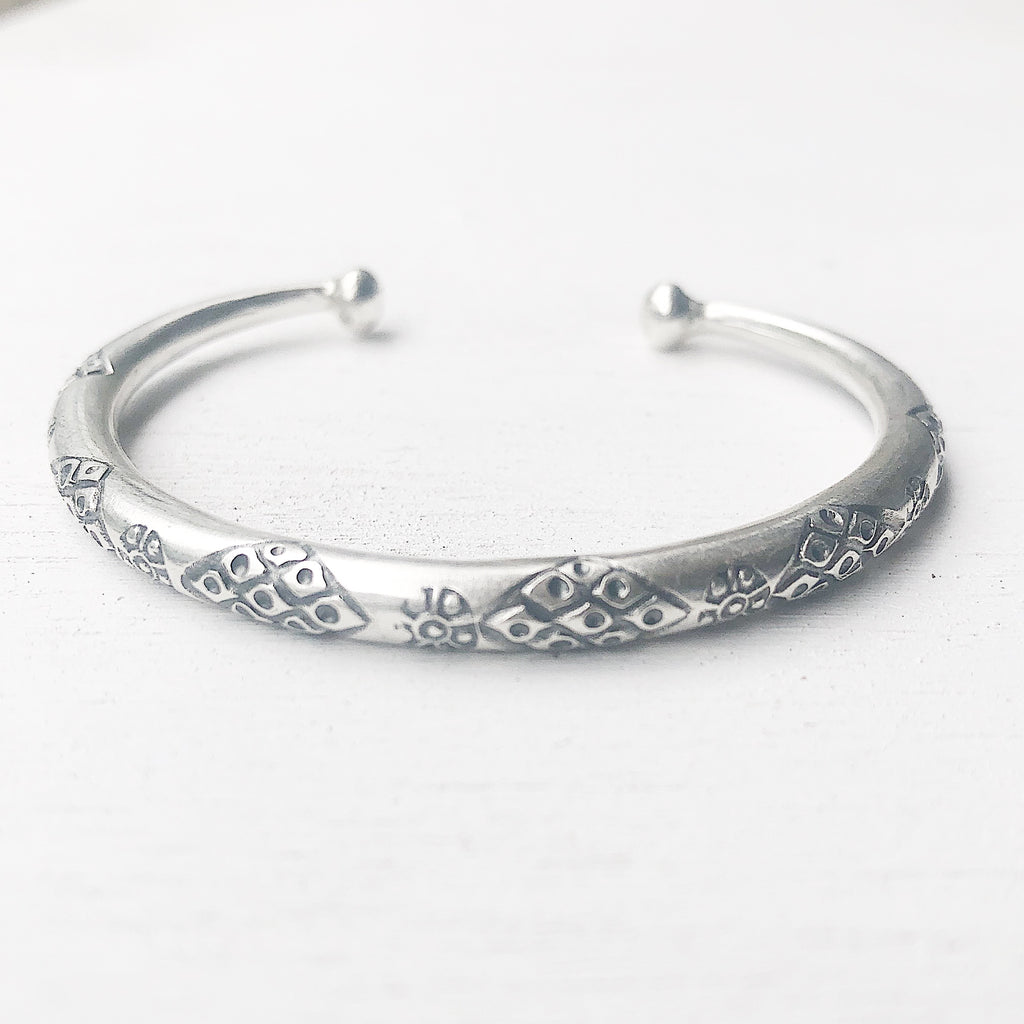 AZTEC CUFF BANGLE – SilverGoddess