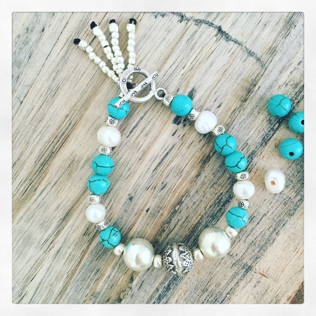 OCEAN TREASURES PEARL BRACELET – SilverGoddess