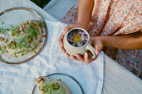 afternoon garden tea 