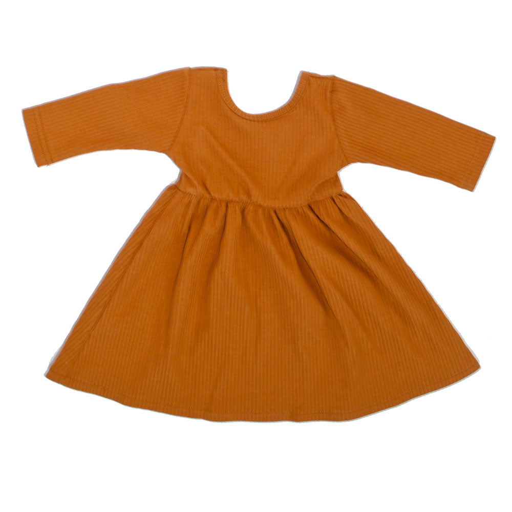 pumpkin swing dress