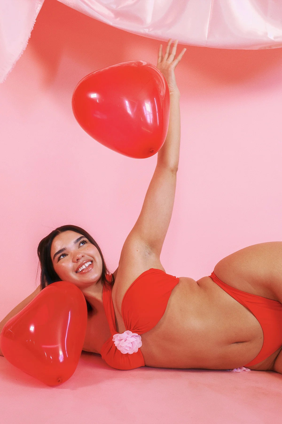 Frankie Asymmetrical Bandeau Bikini Top