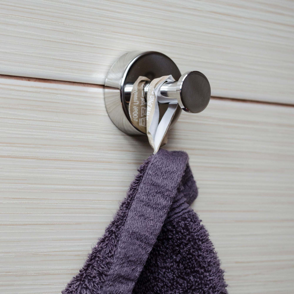 Stainless Steel Single Robe and Towel Hook - Bathroom Hangers – bath ...