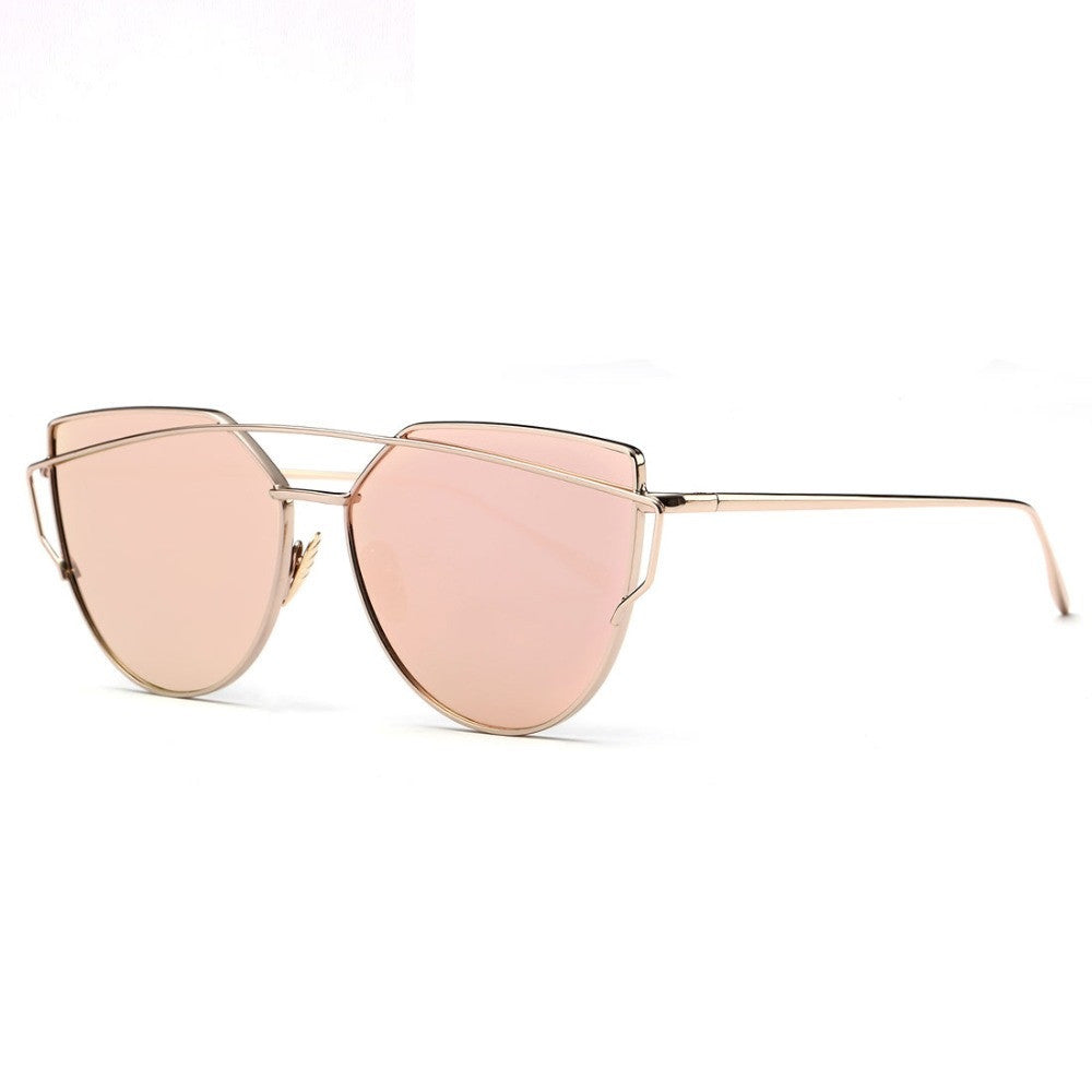 Sunglasses Women Newest Metal Nose Pad Cat Eye Sun Glasses Brand ...