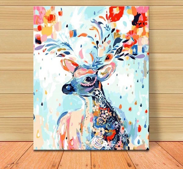 deer painting