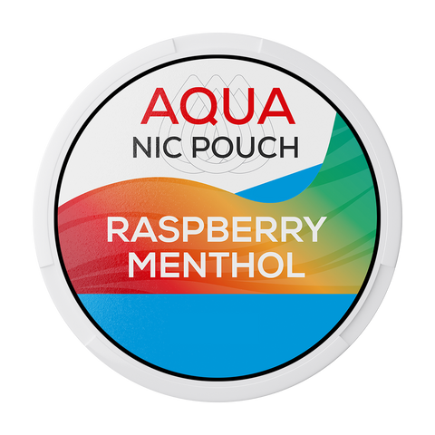 Raspberry Menthol Aqua Nicotine Pouches 11mg