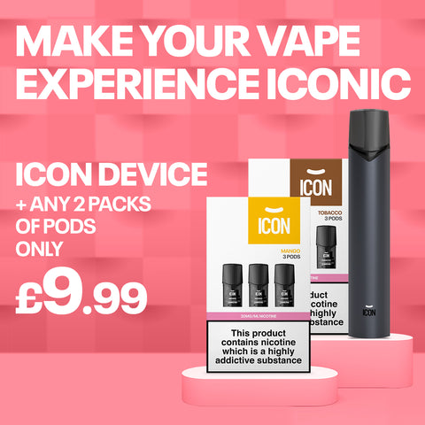 ICON Device & 2 packs of Pods