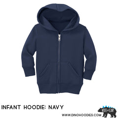 infant hoodie navy