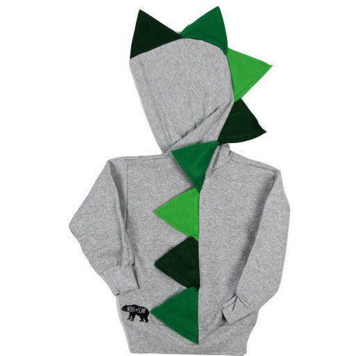 green baby hoodie