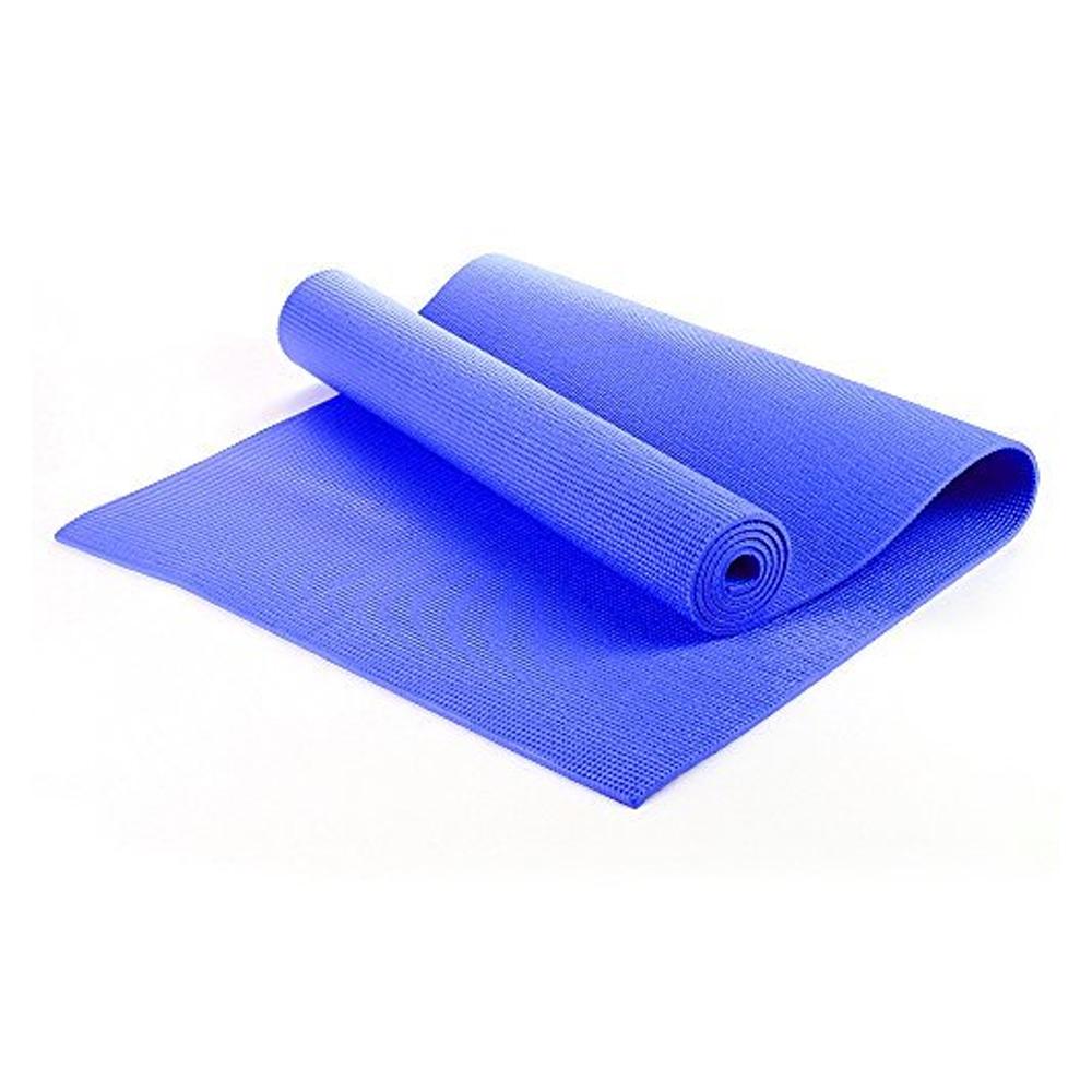 6mm Yoga Mats Soft Non Slip Exercise Mat - Blue