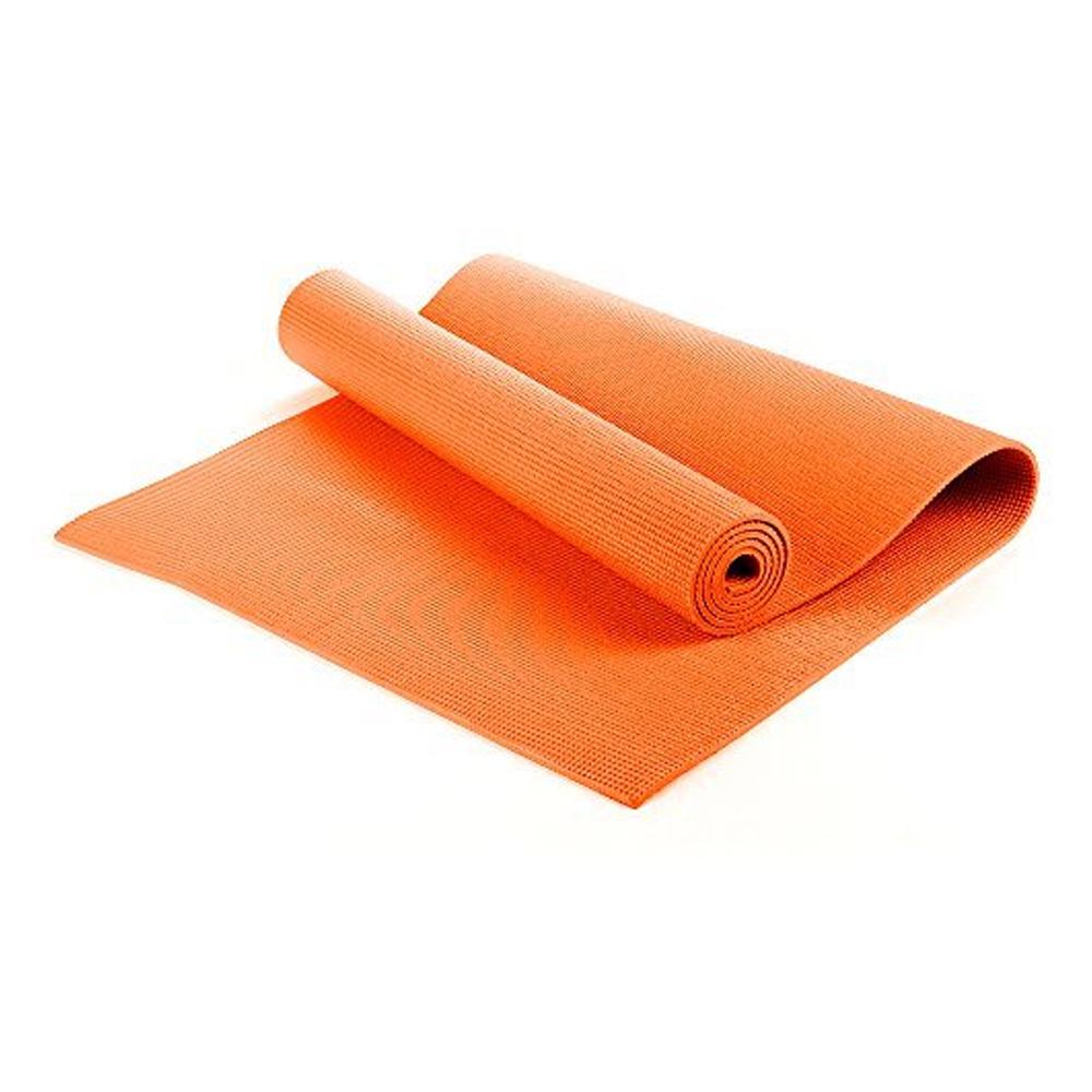 6mm Yoga Mats Soft Non Slip Exercise Mat - Orange