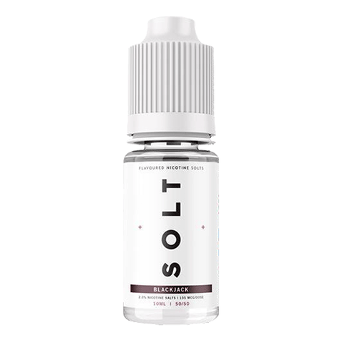 Blackjack nic salt vape liquid by Solt - 5 x 10ml, 10 x 10ml