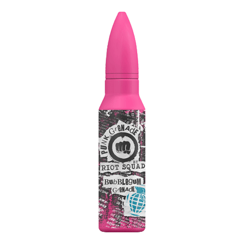 Bubblegum Grenade vape liquid by Riot Squad's Punk Grenade - 50ml Short Fill