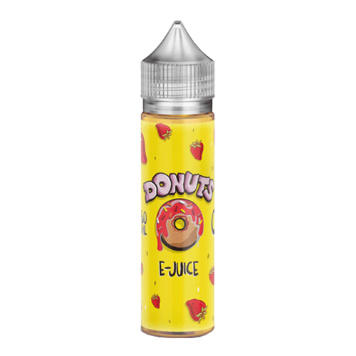Strawberry Donuts vape liquid by Donuts - 50ml Short Fill