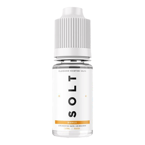 Mango nic salt vape liquid by Solt - 5 x 10ml, 10 x 10ml