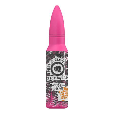 Mango-Lime Grenade vape liquid by Riot Squad's Punk Grenade - 50ml Short Fill