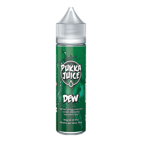 Pukka Dew vape liquid by Pukka Juice - 50ml Short Fill