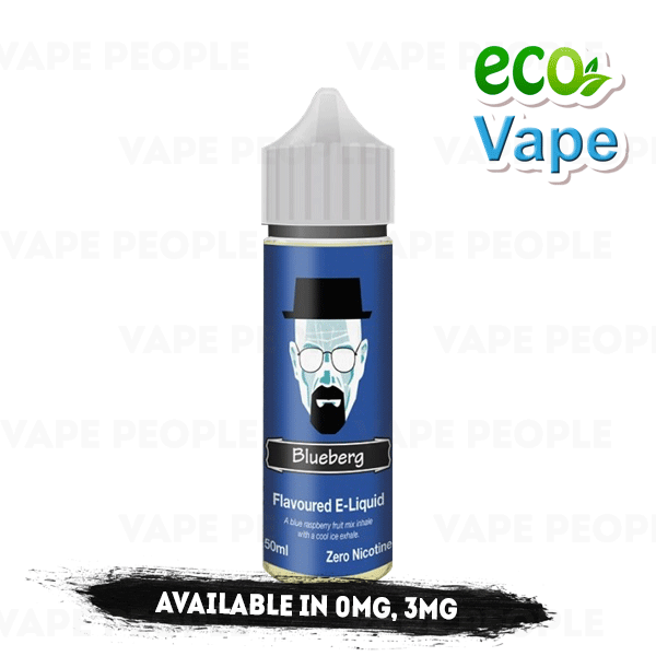 Blueberg e-liquid by Dripping Range - 50ml Short Fill - Best E Liquids