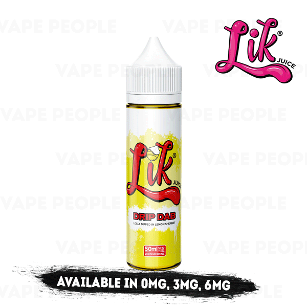 Drip Dab vape liquid by Lik Juice - 50ml Short Fill