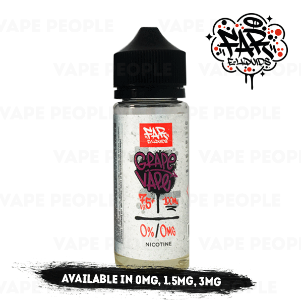 Grape Vape vape liquid by Far E-liquids - 100ml Short Fill - Best E Liquids