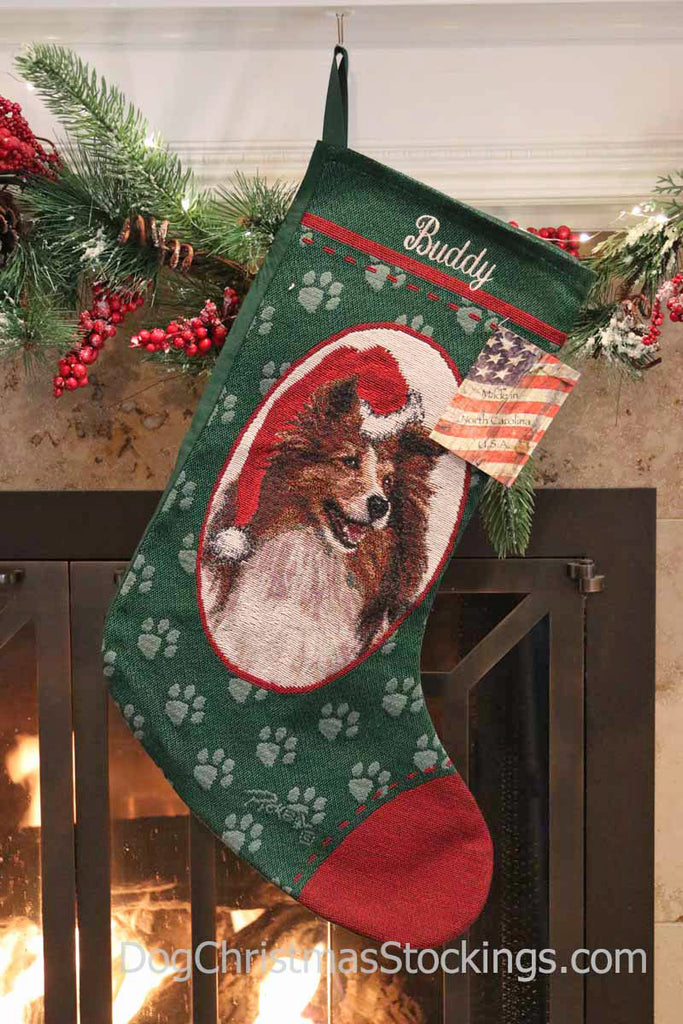 christmas sheltie