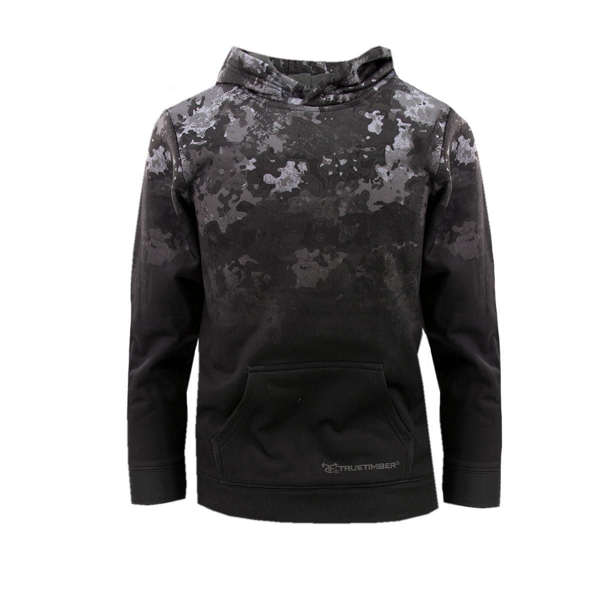 Youth DropShot Gradient Hoodie - Midnight Camo/Bristol Black ...