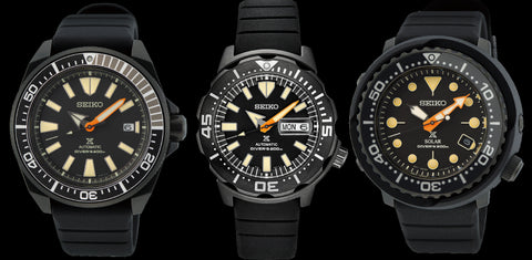 SEIKO PROSPEX BLACK SERIES 2021 COLLECTION REVIEW by HOROLOGII | PolyWatch